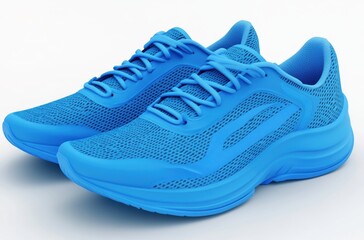 Blue Sneakers.