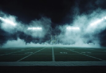 Football Field Smoke.