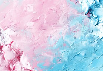 Fototapeta premium Abstract pastel pink and blue gradient background with a grainy texture. Soft, blurred wallpaper