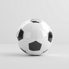 Soccer Ball on White.