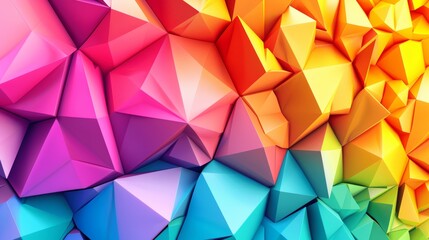 Obraz premium Abstract technology and triangles. Hitech communication concept innovation background