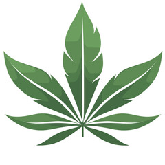 Naklejka premium Cannabis Logo