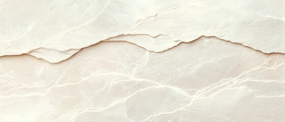 Abstract background featuring soft, wavy white marble texture with subtle beige veining.