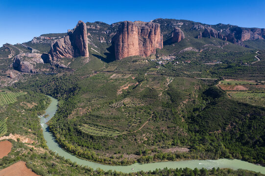 Mallets of Riglos, Riglos, province of Huesca, Aragon, Spain