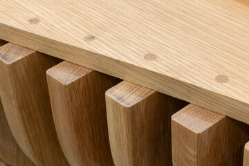 close up of a wooden board