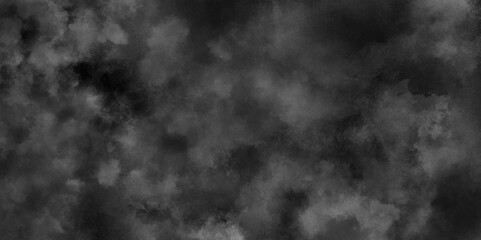 Abstract ash cloud and smoke texture in dark background. White Black fog effect transparent smoke isolated dark dramatic sky with black stormy clouds. Grunge creative and becorative fractal somke art