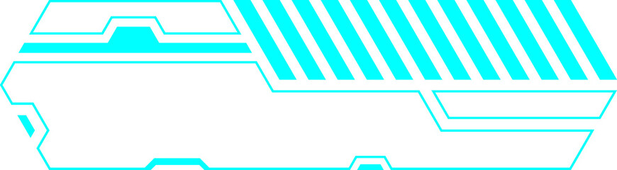 Blue control panel abstract modern technology futuristic interface hud