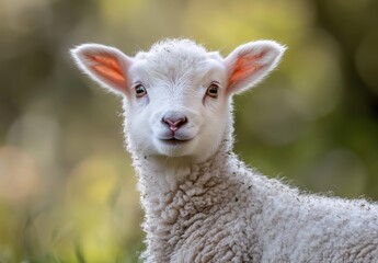 Obraz premium Cute Lamb Portrait.