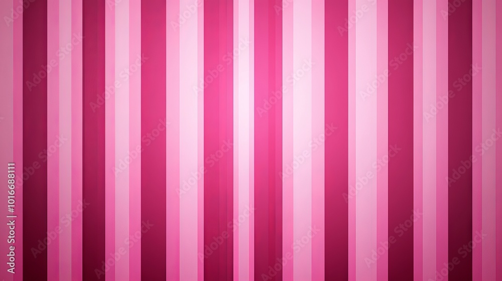 Poster Wallpaper with fuchsia stripes on a bright background.