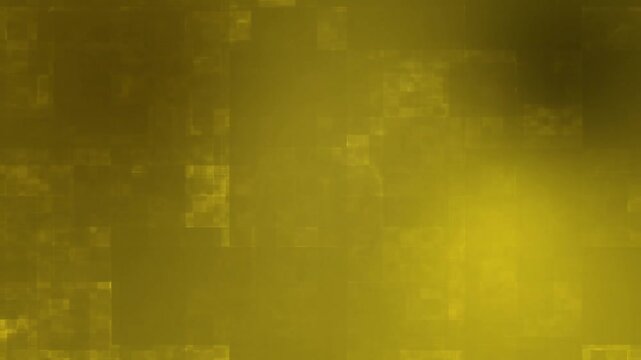 yellow gradient mosaic pixilation looping technology motion backdrop video. glow mosaic squares pixel background. hi tech squared pixel, abstract glow color geometric grunge Seamless design.