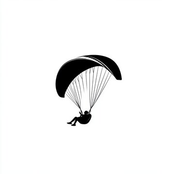 Paragliding Silhouette.