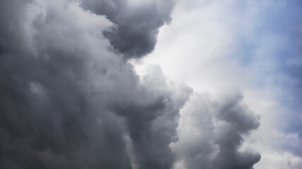 Obraz premium Cumulus clouds details