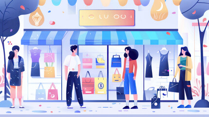 A successful niche e-commerce store with loyal customers, offering exclusive products and tailored recommendations based on consumer preferences.