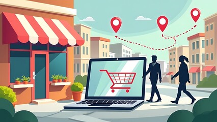 Local SEO Optimization for Businesses, local SEO optimization for businesses with an image showing marketers optimizing Google My Business listings