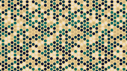 Polka dot vector with a repeating round spot pattern. Perfect for seamless textile prints, trendy wallpapers, and abstract geometric poster backgrounds.