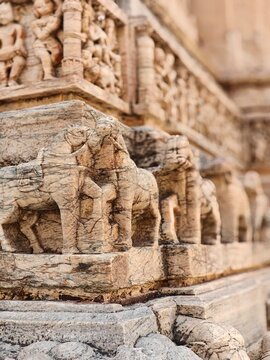 Historical architecture and marvellous stone carvings of Jagadish Temple in Udaipur - example of either Māha Māru or Māru-Gurjara architecture