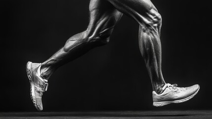 Obraz premium Running athlet