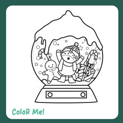 Coloring page for children. coloring page worksheet, Coloring activity. Education for preschool. 