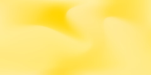 Summer Yellow Gradient Background, Abstract Juicy Texture. Vector Wave Gradation Pattern