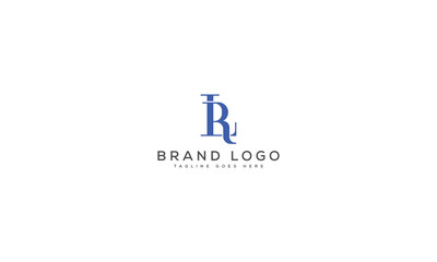 letter RL logo design vector template design for brand.