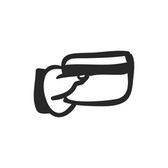 Hand drawn Vector Illustration of Vacations and summer holiday symbols. Collection of travel and tourism elements.