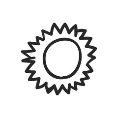 Hand drawn Vector Illustration of Vacations and summer holiday symbols. Collection of travel and tourism elements.