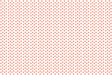 Background with monochrome dotted texture. Polka dot pattern template vector dots pattern red