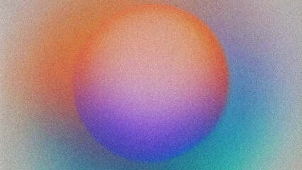 Soft grainy noise gradient background with colorful blur effects, ideal for creating vintage website banners or posters