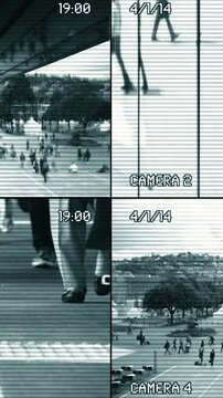 Urban Exploration Capturing the Diverse and Vibrant Life of the City Through Surveillance