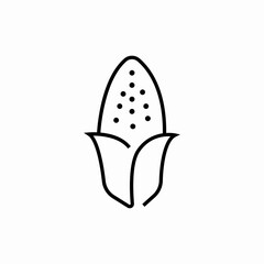 corn agronomist icon sign vector