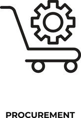 procurement Vector illustation