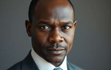 Confident business leader portrait