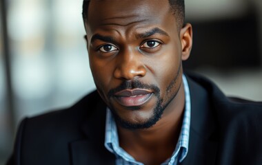 Corporate leader with focus and authority