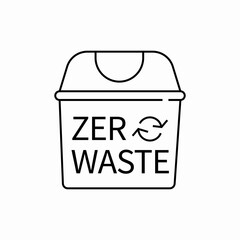 rcycle bin icon sign vector