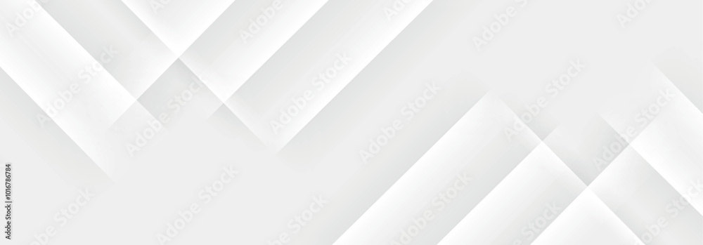 Poster Gray and white diagonal line architecture. Abstract background with white and gray and geometric style.
