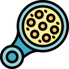 This hair dryer diffuser attachment is perfect for evenly distributing heat and defining curls