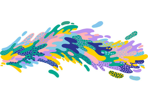 Colorful vibrant wave, colorful background pattern or wave flowing liquid, Abstract color Wallpaper, vibrant swing, colorful stream, water flowing, water