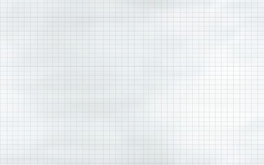 Blank white graph paper background with clear minimalist geometric grid pattern