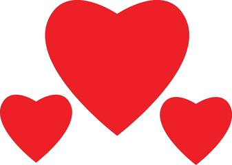 tree heart of love vector illustration