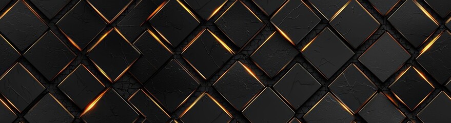 Elegant Abstract Geometric Metallic Pattern Dark Minimal Modern Design Background Texture Template