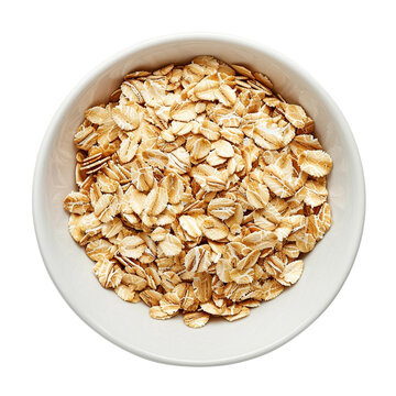 recommend clip art: Bowl of oat flakes top view clip art