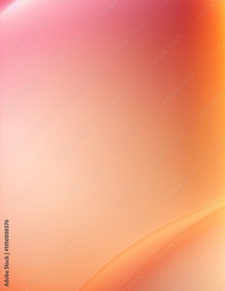 Wall mural abstract orange background - abstract light pink and golden color background - generative ai