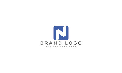 Fototapeta premium letter N logo design vector template design for brand.