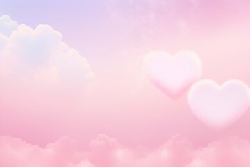 Fototapeta premium PNG Cloud heart backgrounds abstract outdoors.