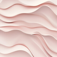 Fototapeta premium Elegant fluid shapes in soft pink tones, creating a minimalist and modern abstract design, background