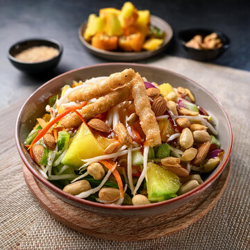 angy Rojak Traditional Fruit Vegetable Salad