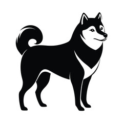 a-silhouette-shib