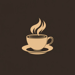 Fototapeta premium Vintage Premium Coffee Cafe and Restaurant Logo Design Vector