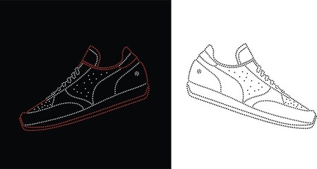 Casual Shoes with Rhinestone Design, Flower Design, Butterfly Wings, Rhinestone Pattern, Rhinestone Design T-shirt, Shoes Rhinestone, Casual, Shoes, Casual Shoes