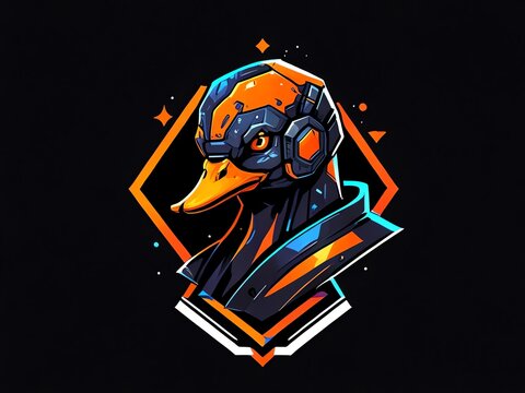 recommend clip art: Futuristic Duck